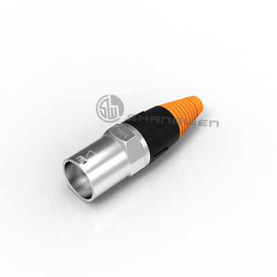 Connettore per telaio Ethernet robusto Connettore IP65 RJ45 bloccabile