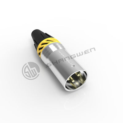 Piccolo connettore di alimentazione XLR esterno impermeabile 3 pin connettore di presa maschile
