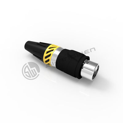 16A Wire XLR Connector 3 Pin Impermeabile Ip65 Female Plug Outdoor