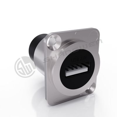 Ip65 pannello impermeabile montaggio connettore 4 pin audio video connettore per cavo dati