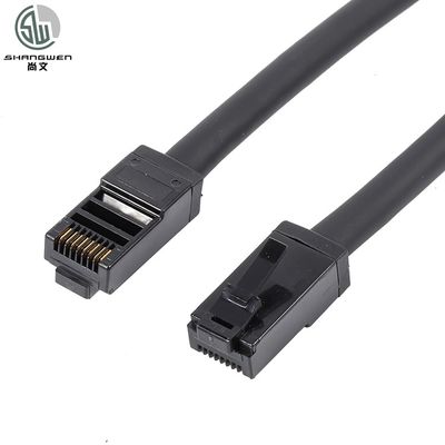 Cable di patch Ethernet ad alta velocità Cat6 Cat6a 4 coppie 24AWG Utp
