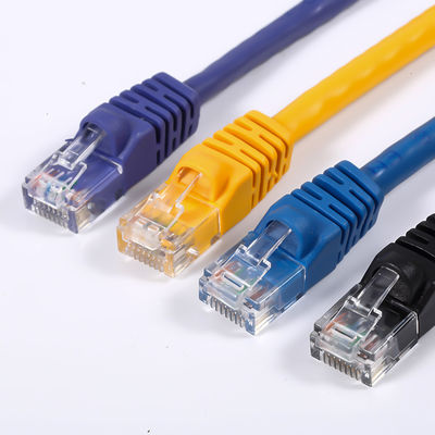Cat5E Cat6a Cat6a UTP Ethernet Patch Cable Round per la comunicazione