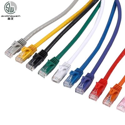Rj45 Cat6 Cat6a Cat5E UTP Patch Cord Cavo 1m 3m 5m Cavo di rete per computer