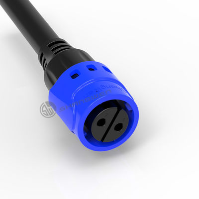 Connettore industriale a 2 pin esterno M19 Connettore elettrico femminile