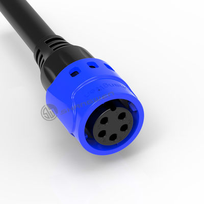M19 connettore di alimentazione IP67 auto bloccante industriale 5 pin connettore femminile