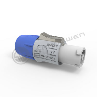 20A 250V connettore di alimentazione circolare interno 3 connettore di conduttore Powercon