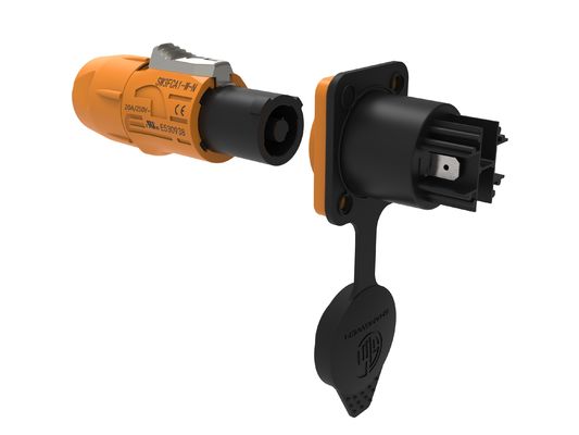 Powercon Outdoor Waterproof Power Connector Collegamento 250V 20A 3 conduttore