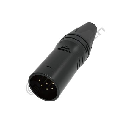 Connettori audio video XLR a 6 pin Connettori XLR interni resistenti con classe di protezione IP40