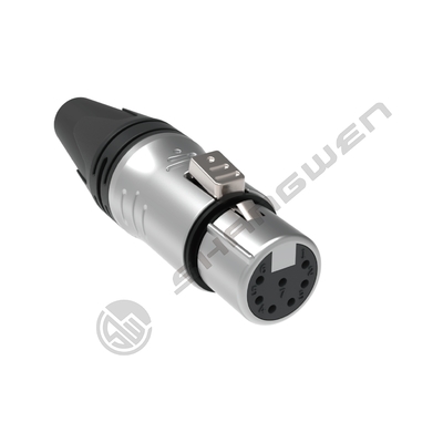 Connettori Audio Video XLR a 7 pin, femmina e maschio, presa, protezione per interni, 7 poli, accessori per elettronica industriale