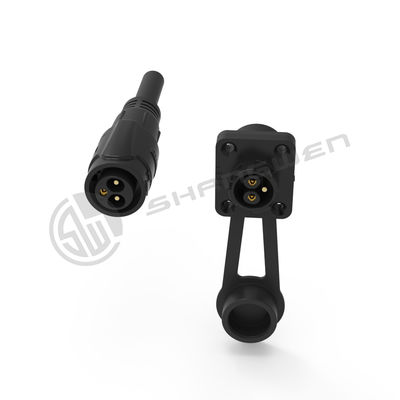 M19 Series  3*2.5mm²  CCC VDE CE Power Cable Push-pull Self-locking Black  3 Pin Female Male Plug Power Input Connector
