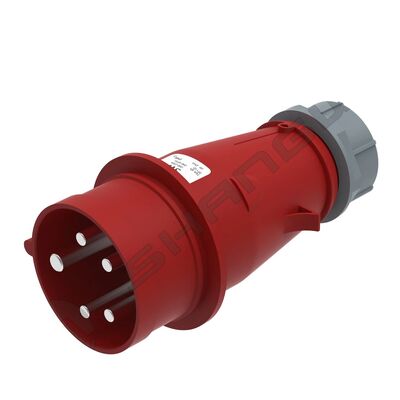 Connettori maschio e femmina industriali IP44 16A 5P IP44 Spina industriale maschio femmina rossa